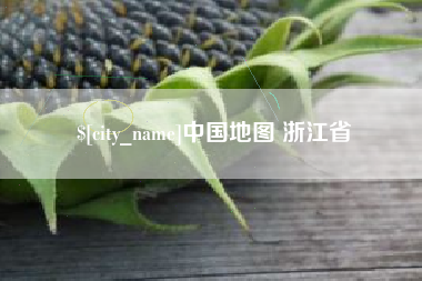 阳春中国地图 浙江省