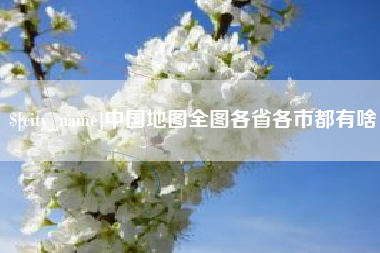 阳春中国地图全图各省各市都有啥