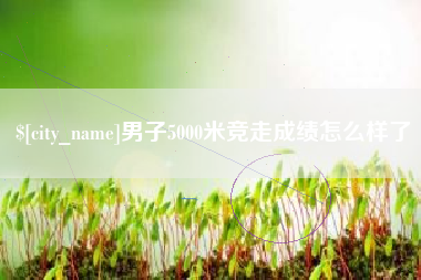 阳春男子5000米竞走成绩怎么样了