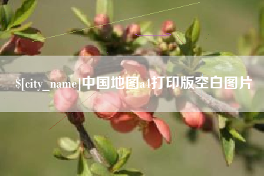 阳春中国地图a4打印版空白图片
