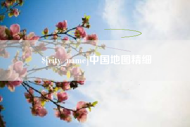 阳春中国地图精细