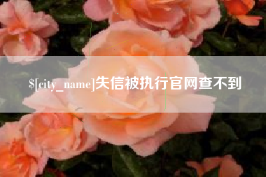 阳春失信被执行官网查不到