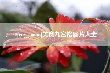 阳春美食九宫格图片大全