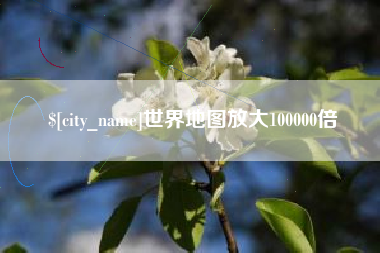 阳春世界地图放大100000倍