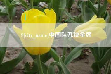 阳春中国队九块金牌
