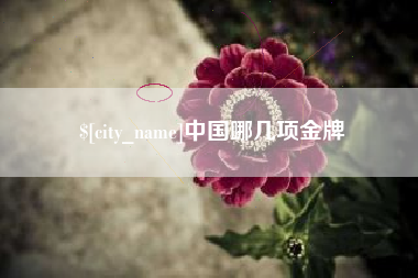 阳春中国哪几项金牌