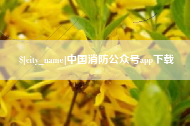 阳春中国消防公众号app下载