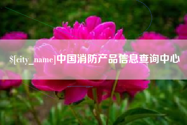阳春中国消防产品信息查询中心
