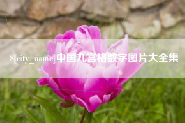 阳春中国九宫格数字图片大全集