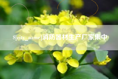 阳春消防器材生产厂家集中