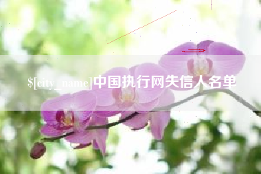 阳春中国执行网失信人名单