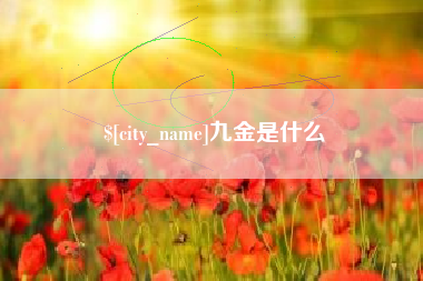 阳春九金是什么