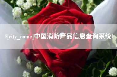 阳春中国消防产品信息查询系统1