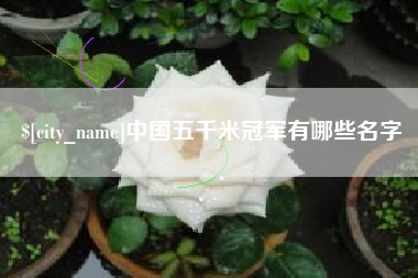 阳春中国五千米冠军有哪些名字