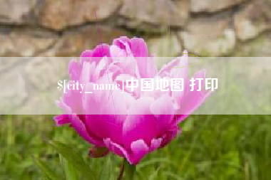 阳春中国地图 打印